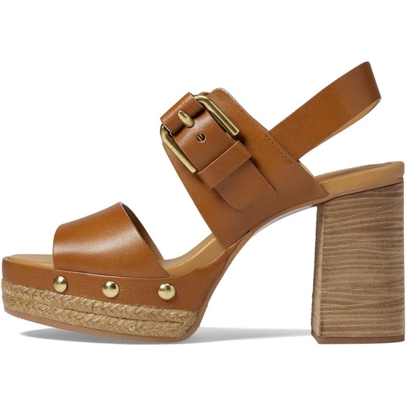 See by Chloe’s Jolene Clogs Open Toe Style Buckled Leather Uppers Sz 39 - Picture 1 of 16